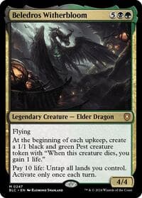 Beledros Witherbloom - Commander: Bloomburrow - Magic: The Gathering card