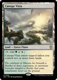 Canopy Vista - Commander: Bloomburrow - Magic: The Gathering card