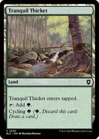 Tranquil Thicket - Commander: Bloomburrow - Magic: The Gathering card