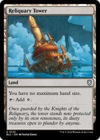 Reliquary Tower - Commander: Bloomburrow - Magic: The Gathering card