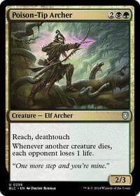 Poison-Tip Archer - Commander: Bloomburrow - Magic: The Gathering card