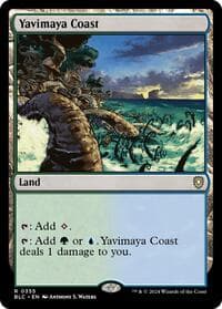 Yavimaya Coast - Commander: Bloomburrow - Magic: The Gathering card