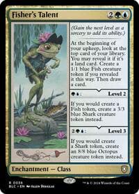 Fisher's Talent - Commander: Bloomburrow - Magic: The Gathering card