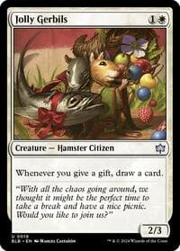 Jolly Gerbils - Bloomburrow - Magic: The Gathering card