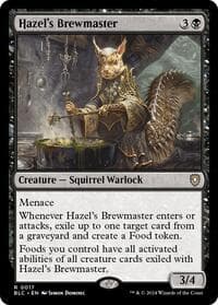 Hazel's Brewmaster - Commander: Bloomburrow - Magic: The Gathering card