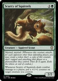Scurry of Squirrels - Commander: Bloomburrow - Magic: The Gathering card