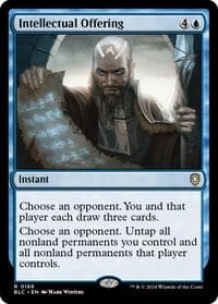 Intellectual Offering - Commander: Bloomburrow - Magic: The Gathering card