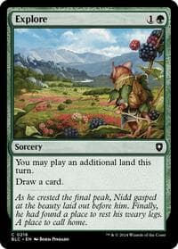 Explore - Commander: Bloomburrow - Magic: The Gathering card