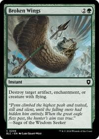 Broken Wings - Commander: Bloomburrow - Magic: The Gathering card