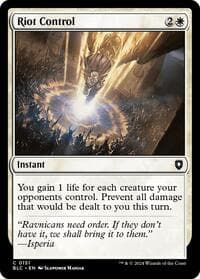 Riot Control - Commander: Bloomburrow - Magic: The Gathering card