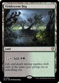Viridescent Bog - Commander: Bloomburrow - Magic: The Gathering card