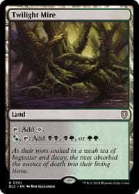 Twilight Mire - Commander: Bloomburrow - Magic: The Gathering card