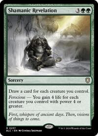 Shamanic Revelation - Commander: Bloomburrow - Magic: The Gathering card