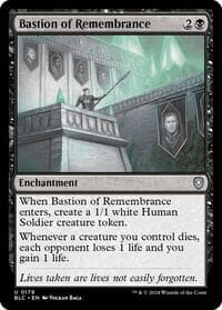 Bastion of Remembrance - Commander: Bloomburrow - Magic: The Gathering card