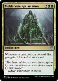 Moldervine Reclamation - Commander: Bloomburrow - Magic: The Gathering card