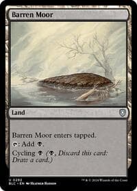 Barren Moor - Commander: Bloomburrow - Magic: The Gathering card
