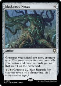 Maskwood Nexus - Commander: Bloomburrow - Magic: The Gathering card