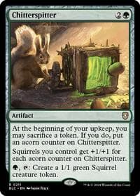 Chitterspitter - Commander: Bloomburrow - Magic: The Gathering card