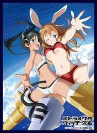 THE KLOCKWORX Sleeve Collection Vol.57: Strike Witches 2 Lucchini & Shirley Pack (65-Pack) - Japanese Imported Card Sleeves - Card Sleeves card