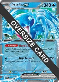 Palafin ex - 126 - Jumbo Cards - Pokemon card