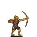 Gnoll Huntmaster - Dangerous Delves - D & D Miniatures card