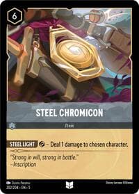 Steel Chromicon - Shimmering Skies - Disney Lorcana card