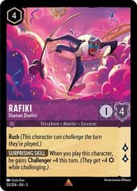 Rafiki - Shaman Duelist - Shimmering Skies - Disney Lorcana card
