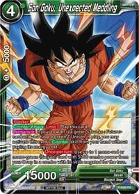 Son Goku, Unexpected Meddling (Zenkai Series Tournament Pack Vol.8) - Tournament Promotion Cards - Dragon Ball Super: Masters card