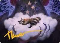 Kitnap Art Card (Gold-Stamped Signature) - Art Series: Bloomburrow - Magic: The Gathering card