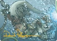 Kitsa, Otterball Elite Art Card (Gold-Stamped Signature) - Art Series: Bloomburrow - Magic: The Gathering card