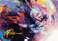 Psychic Whorl Art Card (Gold-Stamped Signature) - Art Series: Bloomburrow - Magic: The Gathering card