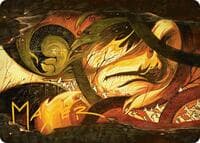 Season of Loss Art Card (Gold-Stamped Signature) - Art Series: Bloomburrow - Magic: The Gathering card