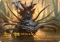 Wick's Patrol Art Card (Gold-Stamped Signature) - Art Series: Bloomburrow - Magic: The Gathering card