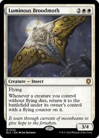 Luminous Broodmoth - Commander: Bloomburrow - Magic: The Gathering card
