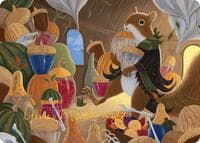 Stocking the Pantry Art Card (Gold-Stamped Signature) - Art Series: Bloomburrow - Magic: The Gathering card