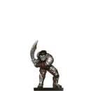 Orc Terrorblade - Dangerous Delves - D & D Miniatures card