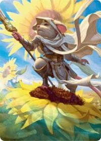 Elspeth, Sun's Champion Art Card - Art Series: Bloomburrow - Magic: The Gathering card