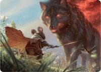 Repel Calamity Art Card - Art Series: Bloomburrow - Magic: The Gathering card