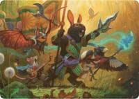 Valley Questcaller Art Card - Art Series: Bloomburrow - Magic: The Gathering card