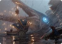 Eluge, the Shoreless Sea Art Card - Art Series: Bloomburrow - Magic: The Gathering card