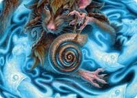 Mind Spiral Art Card - Art Series: Bloomburrow - Magic: The Gathering card