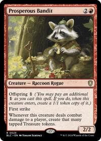 Prosperous Bandit - Commander: Bloomburrow - Magic: The Gathering card
