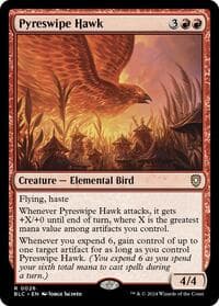 Pyreswipe Hawk - Commander: Bloomburrow - Magic: The Gathering card
