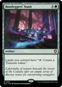 Bootleggers' Stash - Commander: Bloomburrow - Magic: The Gathering card