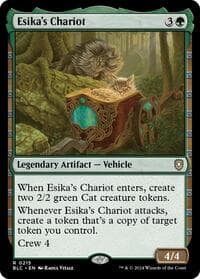 Esika's Chariot - Commander: Bloomburrow - Magic: The Gathering card