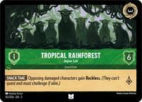 Tropical Rainforest - Jaguar Lair - Shimmering Skies - Disney Lorcana card