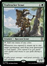 Trailtracker Scout - Commander: Bloomburrow - Magic: The Gathering card