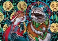 Ruthless Negotiation Art Card - Art Series: Bloomburrow - Magic: The Gathering card