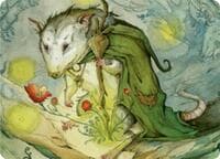 Tender Wildguide Art Card - Art Series: Bloomburrow - Magic: The Gathering card