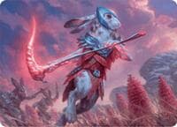 Baylen, the Haymaker Art Card - Art Series: Bloomburrow - Magic: The Gathering card